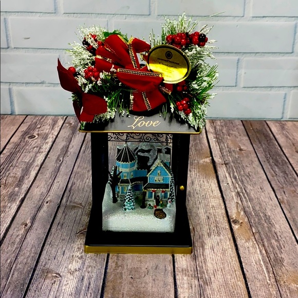 The Bradford Exchange Other - COPY - Thomas Kincade Sparkle the Season “Love” L…